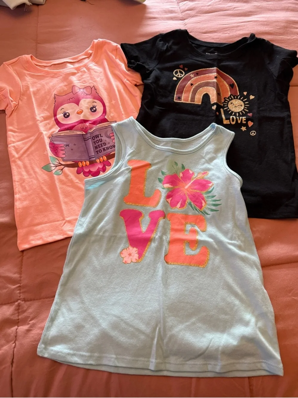 🌞 The Children's Place - Girls “Summer Lot” (3) Sz 5T NEW